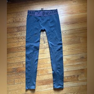 Gymshark Purple and Gray Activewear leggings